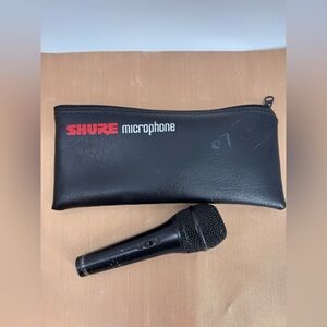VTG SHURE PROFESSIONAL VINYL MIC POUCH/SM56/SM57/SM58 and Microphone Peavey